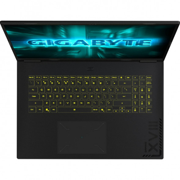 Ноутбук Gigabyte Gaming A18 GA83H (18&amp;quot;, IPS, AMD Ryzen 7 260 3.8ГГц, 8 ядер, 16ГБ DDR5, 512ГБ SSD, NVIDIA GeForce RTX 5050 8 ГБ,  без ОС), черный  в Саратове