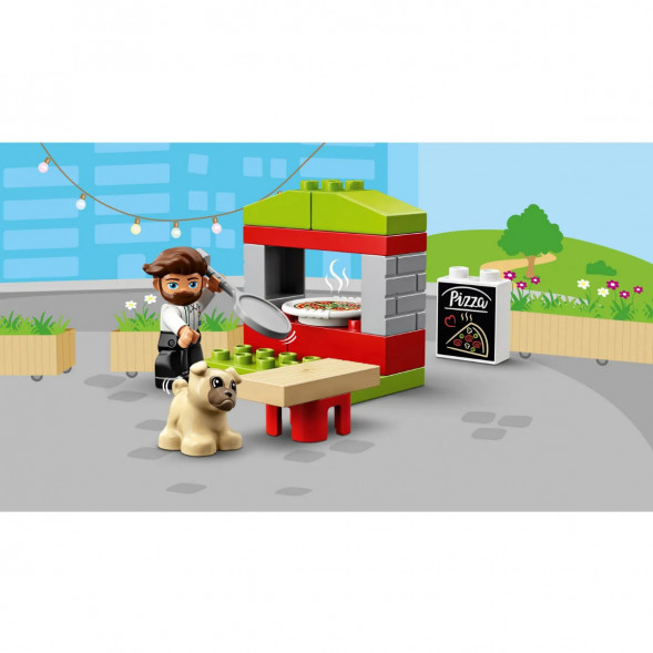 Конструктор LEGO DUPLO 10927 Town Киоск-пиццерия в Саратове