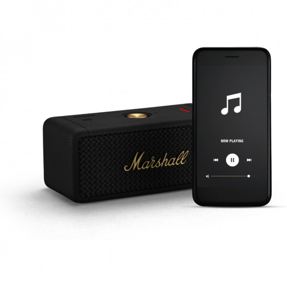Портативная акустика Marshall Emberton II, 20 Вт, Black/Brass в Саратове