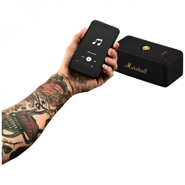 Портативная акустика Marshall Emberton II, 20 Вт, Black/Brass в Саратове