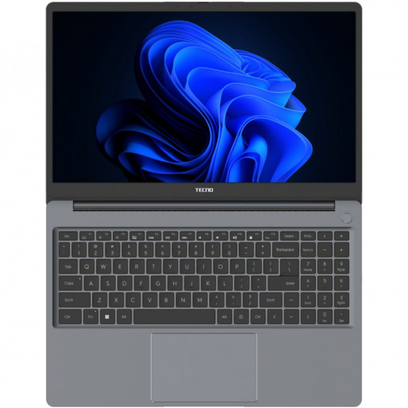 Ноутбук TECNO MegaBook K15SDA (15.6&amp;quot;, IPS, AMD Ryzen 5 7430U 2.3ГГц, 6 ядер, 16ГБ DDR4, 512ГБ SSD, AMD Radeon Graphics, Windows 11 Home), серый в Саратове