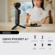 Экшн-камера DJI Osmo Pocket 4P Vlog Combo, чёрный в Саратове