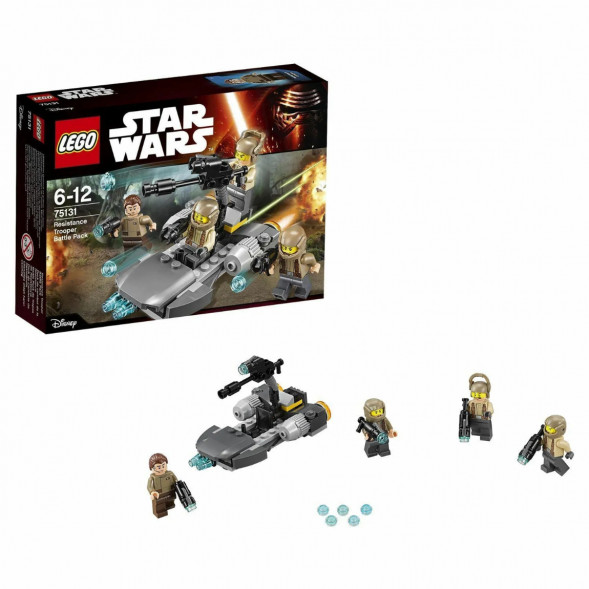 Конструктор LEGO Star Wars 75131 Боевой набор Сопротивления в Саратове