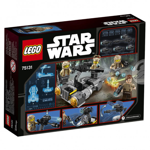 Конструктор LEGO Star Wars 75131 Боевой набор Сопротивления в Саратове