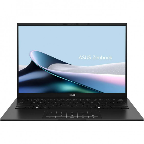 Ноутбук ASUS Zenbook 14 UM3406GA-QD132 (14&amp;quot;, OLED, AMD Ryzen AI 5 430 2ГГц, 4 ядра, 16ГБ LPDDR5x, 512ГБ SSD, AMD Radeon 840M, без ОС), черный в Саратове