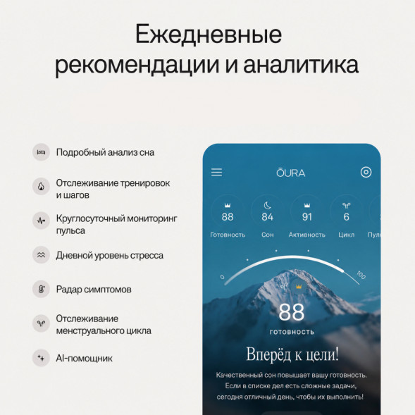 Умное кольцо Oura Ring 5 (размер 7), розовое золото/Deep Rose в Саратове