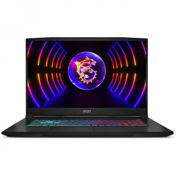 Ноутбук MSI Katana 17 B13VEK-1624XRUY (17.3&amp;quot;, IPS, Intel Core i5 13420H 2.1ГГц, 8 ядер, 16ГБ DDR5, 512ГБ SSD, NVIDIA GeForce RTX 4050 - 6 ГБ, без ОС), черный в Саратове