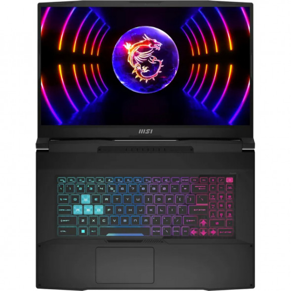 Ноутбук MSI Katana 17 B13VEK-1624XRUY (17.3&amp;quot;, IPS, Intel Core i5 13420H 2.1ГГц, 8 ядер, 16ГБ DDR5, 512ГБ SSD, NVIDIA GeForce RTX 4050 - 6 ГБ, без ОС), черный в Саратове