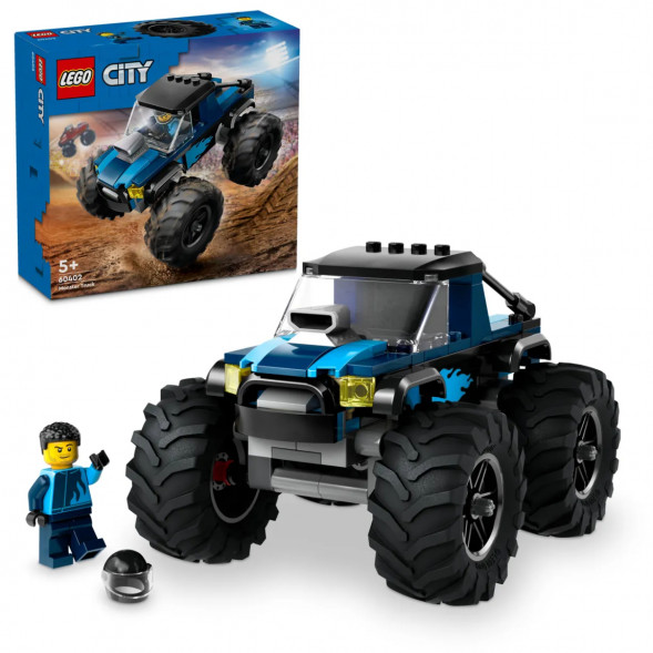 Конструктор LEGO City 60402 Синий Монстр-трак в Саратове