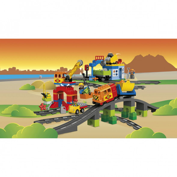 Конструктор LEGO DUPLO Town 10508 Большой поезд в Саратове