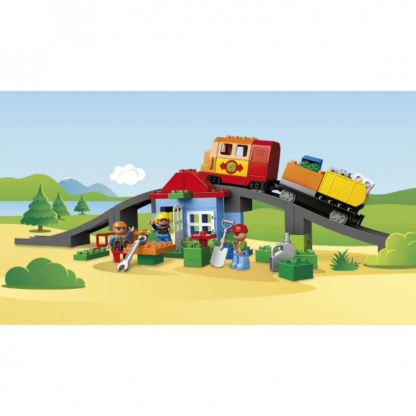 Конструктор LEGO DUPLO Town 10508 Большой поезд в Саратове