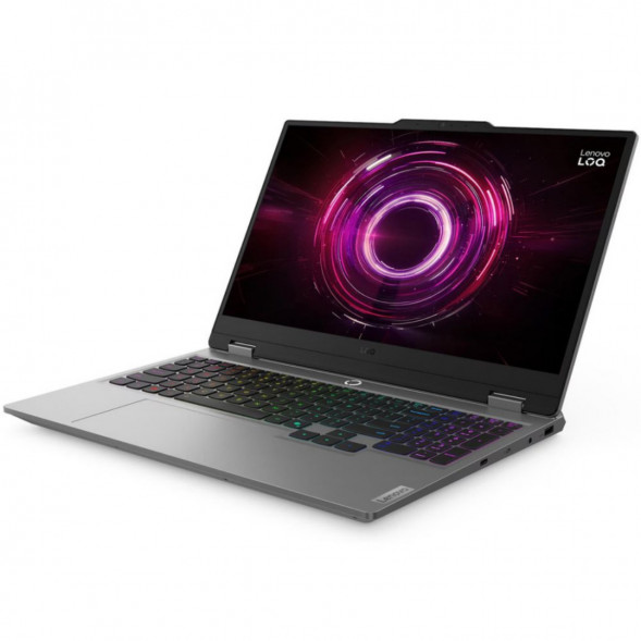 Ноутбук Lenovo LOQ 15AHP10 (83JG003DPB) (15.6&amp;quot;,  IPS, AMD Ryzen 5 220, 6 ядер, 16 ГБ DDR5, SSD 512 ГБ, NVIDIA GeForce RTX 5050 - 8 ГБ, без ОС), серый в Саратове
