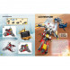 Книга и набор кубиков LEGO Star Wars Buch &amp;amp; Steine-Set Fur 8 einmalige Lego Modelle! в Саратове