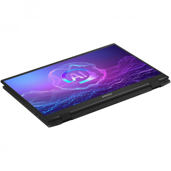 Ноутбук трансформер MSI Summit Pro 16 AI A2HVETG-085RU (16&amp;quot;, IPS, Intel Core Ultra 7 255H 2ГГц, 16 ядер, 32ГБ LPDDR5, 1ТБ SSD, NVIDIA GeForce RTX 4050 - 6 ГБ, Windows 11 Pro), черный в Саратове