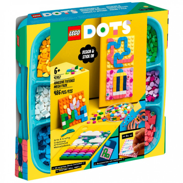 Конструктор LEGO DOTS 41957 Большой набор пластин-наклеек с тайлами в Саратове