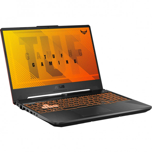 Ноутбук ASUS TUF Gaming A15 FA506NCG-HN330 (15.6&amp;quot;, IPS, AMD Ryzen 7 8845HS 3.8ГГц, 8-ядерный, 16ГБ DDR5, 512ГБ SSD, NVIDIA GeForce RTX 3050 - 4 ГБ, без ОС), черный в Саратове