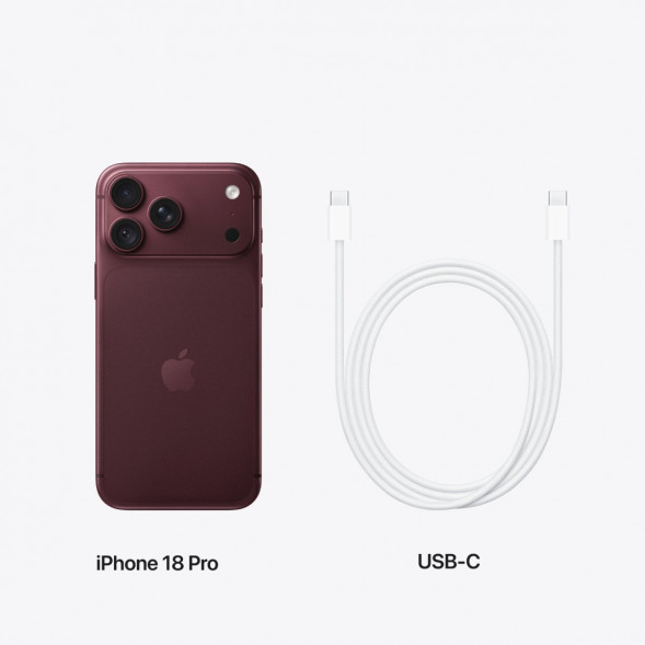 Смартфон Apple iPhone 18 Pro 512GB (SIM + eSIM), Burgundy в Саратове