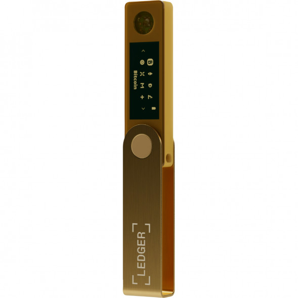 Аппаратный криптокошелек Ledger Nano X, Gold в Саратове