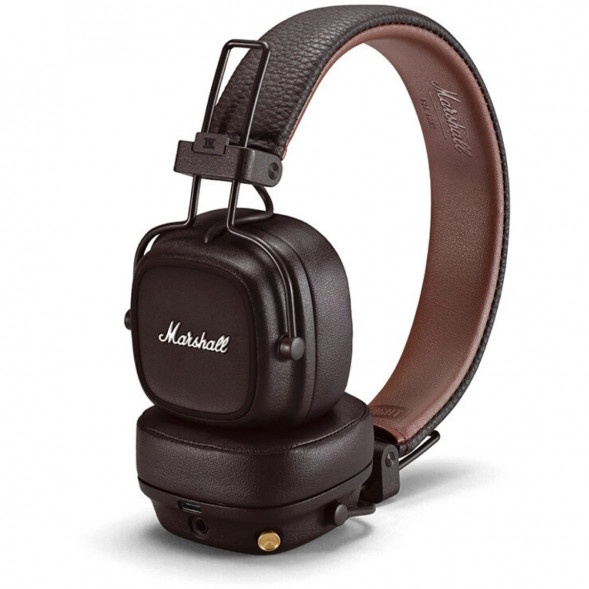 Беспроводные наушники Marshall Major IV, коричневый в Саратове