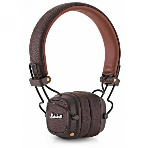 Беспроводные наушники Marshall Major IV, коричневый в Саратове
