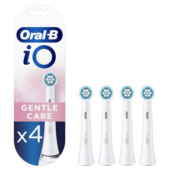 Сменные насадки для зубной щетки Oral-B iO Gentle Care (4 шт.) в Саратове