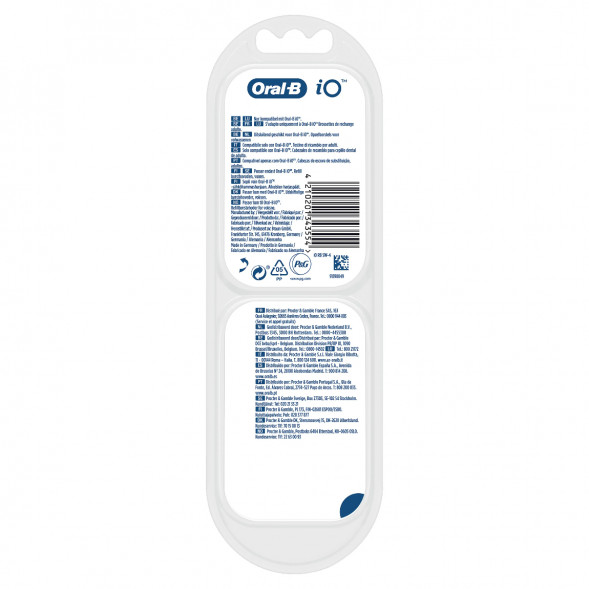 Сменные насадки для зубной щетки Oral-B iO Gentle Care (4 шт.) в Саратове