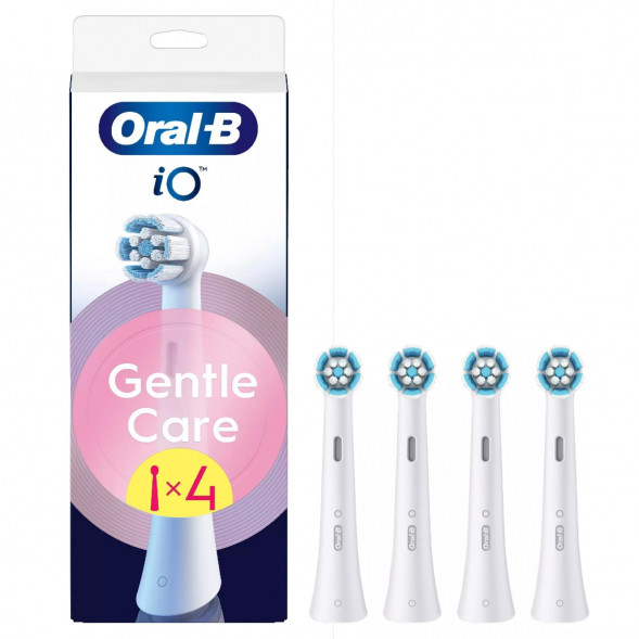 Сменные насадки для зубной щетки Oral-B iO Gentle Care (4 шт.) в Саратове