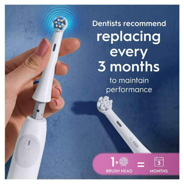 Сменные насадки для зубной щетки Oral-B iO Gentle Care (4 шт.) в Саратове