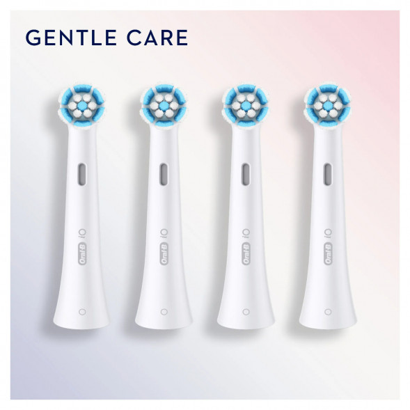 Сменные насадки для зубной щетки Oral-B iO Gentle Care (4 шт.) в Саратове