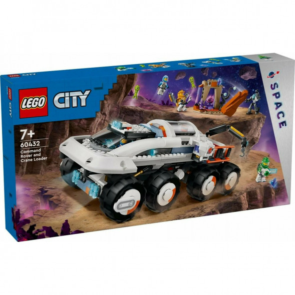 Конструктор LEGO City 60432 Командный вездеход и кран-погрузчик в Саратове