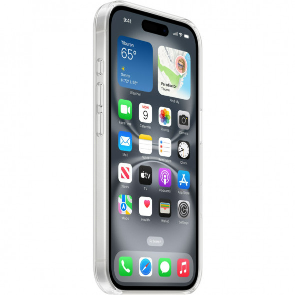 Чехол Apple Clear Case with MagSafe для iPhone 16, прозрачный (MA6A4ZM/A) в Саратове