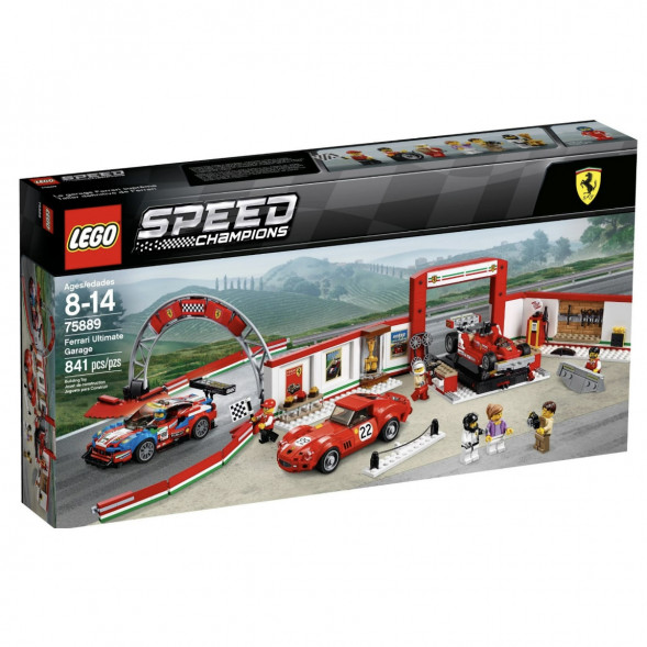 Конструктор LEGO Speed Champions 75889 Гараж Ferrari в Саратове