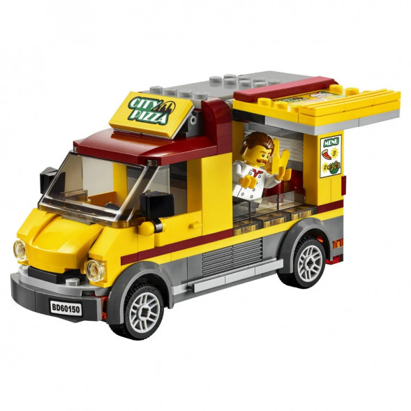 Конструктор LEGO City Great Vehicles 60150 Фургон-пиццерия в Саратове