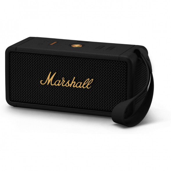 Портативная акустика Marshall Middleton, 60 Вт, черный и латунный в Саратове