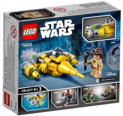 Конструктор LEGO Star Wars 75223 Микрофайтеры: Истребитель с планеты Набу
