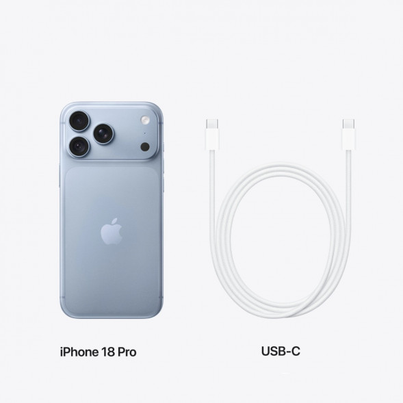 Смартфон Apple iPhone 18 Pro 2TB (SIM + eSIM), Glacier в Саратове