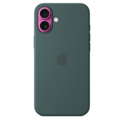 Чехол Apple для iPhone 16 Plus Silicone MagSafe,  Lake Green (MYYH3ZM/A)