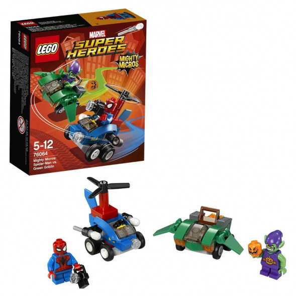 Конструктор LEGO Super Heroes 76064 Человек‑паук против Зелёного Гоблина в Саратове