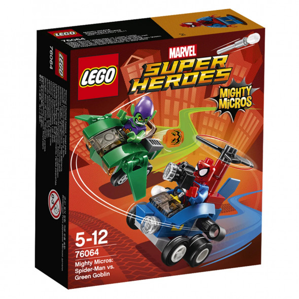 Конструктор LEGO Super Heroes 76064 Человек‑паук против Зелёного Гоблина в Саратове