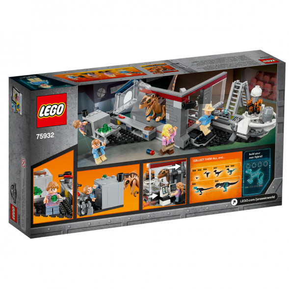 Конструктор LEGO Jurassic World 75932 Охота на рапторов в Парке Юрского Периода в Саратове