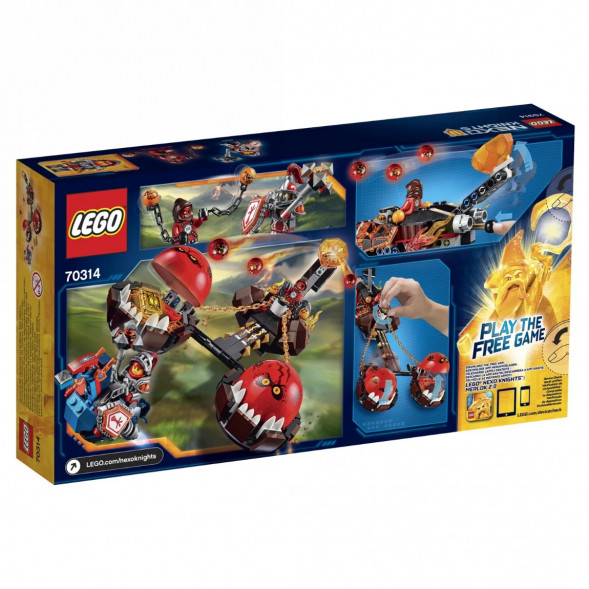 Конструктор LEGO Nexo Knights 70314 Безумная колесница Укротителя в Саратове