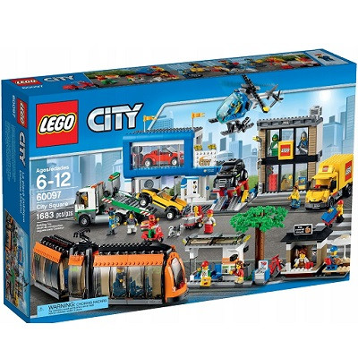 Конструктор LEGO City 60097 Городская площадь, 1683 дет. в Саратове
