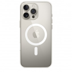 Чехол Apple Clear Case with MagSafe для iPhone 16 Pro Max, прозрачный (MA7F4ZM/A)