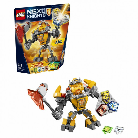 Конструктор LEGO Nexo Knights 70365 Боевые доспехи Акселя в Саратове