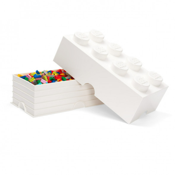 Пластиковый кубик для хранения LEGO Creator 4004, белый в Саратове
