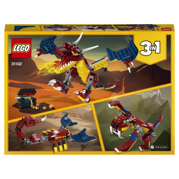Конструктор LEGO Creator 31102 Огненный дракон в Саратове