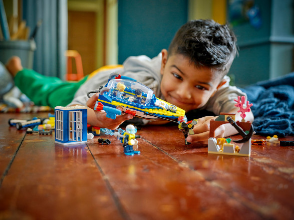 Конструктор LEGO City 60355 Детективные миссии водной полиции в Саратове