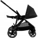 Детская коляска Cybex Gazelle S BLK Moon Black с корзиной и дождевиком в Саратове