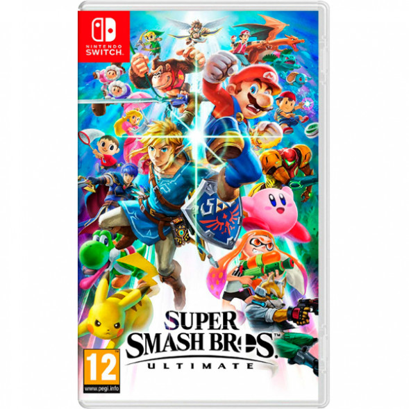 Игры Super Smash Bros. Ultimate [Nintendo Switch, русская версия] в Саратове