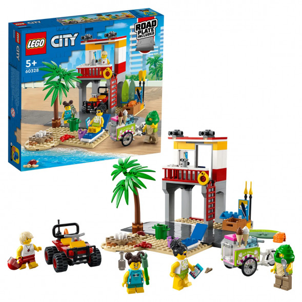 Конструктор LEGO City 60328 Пост спасателей на пляже в Саратове